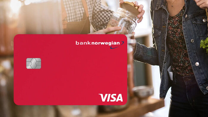 Kreditkarte der Bank Norwegian